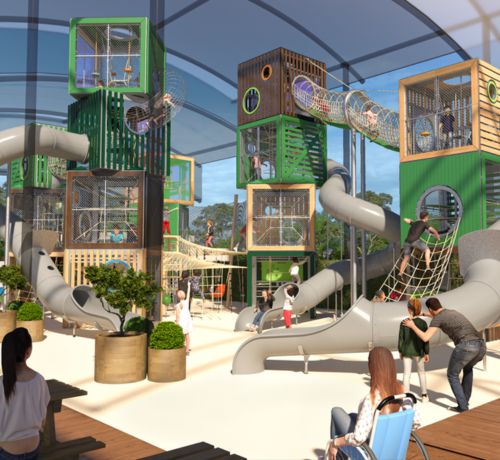 Wests Group Macarthur expands The Sherwood with a Major New Family Entertainment Precinct ‘The Woodlands” now underway.